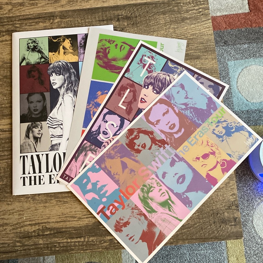 Taylor Swift The Eras Tour VIP Posters and Folder